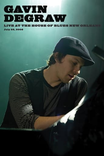 Poster of Gavin DeGraw: Live at House of Blues New Orleans