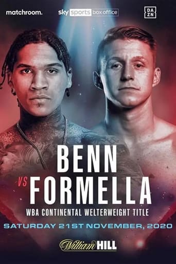 Poster of Conor Benn vs. Sebastian Formella