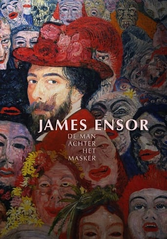 Poster of James Ensor, de man achter het masker