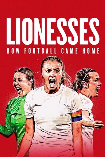 Poster of Lionesses: How Football Came Home