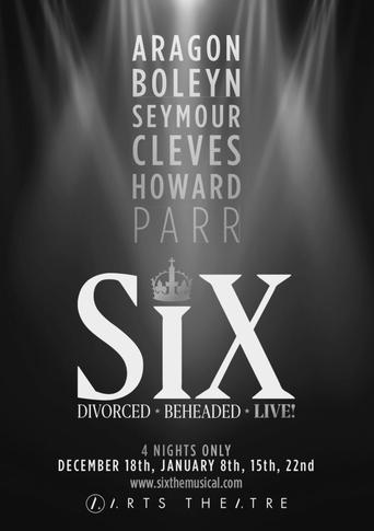 Poster of SIX The Musical Live!