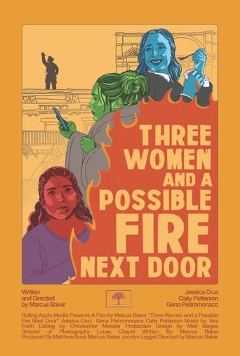 Poster of Three Women and a Possible Fire Next Door