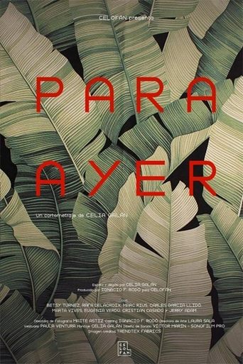 Poster of Para Ayer