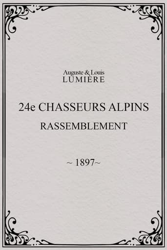 Poster of 24ème chasseurs alpins : rassemblement