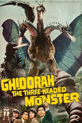 Poster of Ghidorah, the Three-Headed Monster