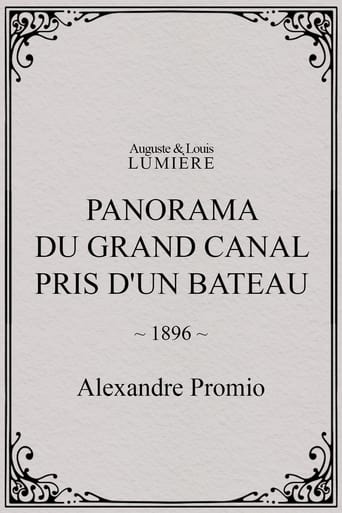 Poster of Panorama du grand Canal pris d'un bateau