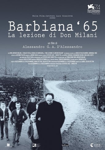 Poster of Barbiana 1965: Don Milani's Lesson