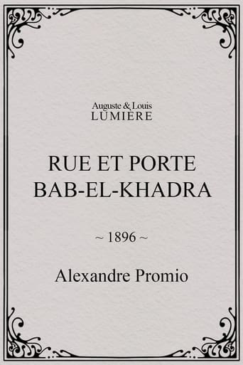 Poster of Rue et porte Bab-el-Khadra