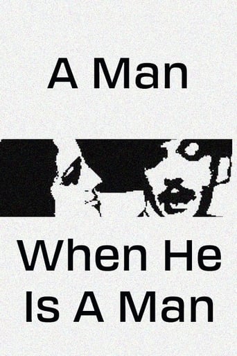 Poster of A Man, When He Is a Man