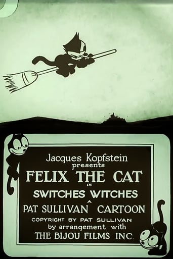 Poster of Felix the Cat Switches Witches