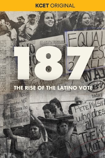 Poster of 187: The Rise of the Latino Vote