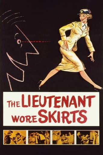 Poster of The Lieutenant Wore Skirts