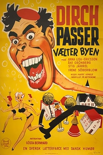 Poster of Dirch Passer vælter byen