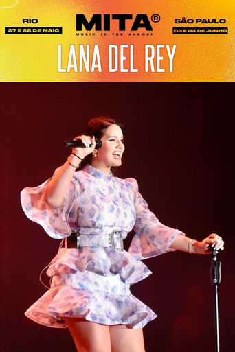 Poster of Lana Del Rey - MITA FESTIVAL