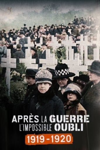 Poster of Après la guerre, l'impossible oubli - 1919-1920