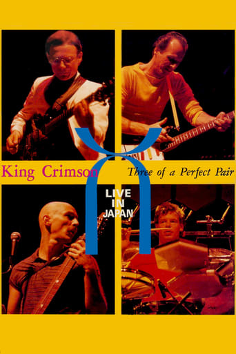 Poster of King Crimson: Three of a Perfect Pair Live in Japan