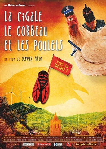 Poster of La Cigale, le Corbeau et les Poulets