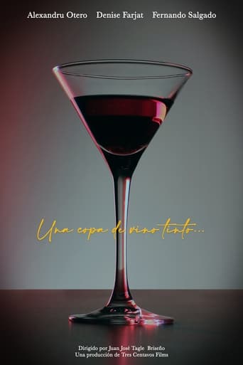 Poster of A glass of red wine...