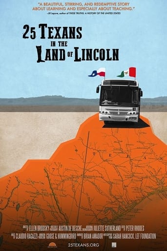 Poster of 25 Texans in the Land of Lincoln