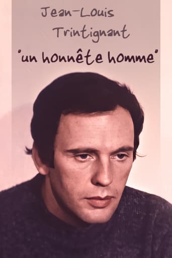 Poster of Jean-Louis Trintignant, "an honest man"