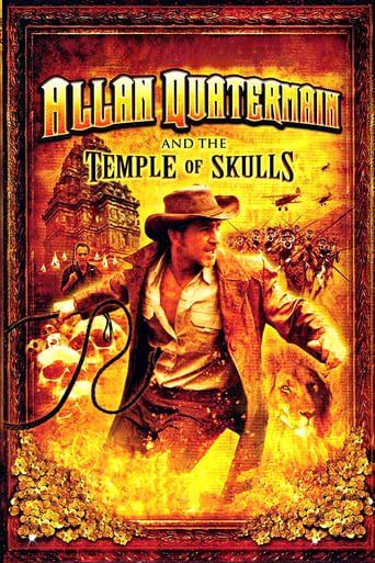 Poster of Allan Quatermain and the Temple of Skulls