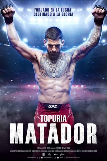 Poster of Topuria. Matador