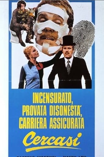 Poster of Incensurato, provata disonestà, carriera assicurata cercasi