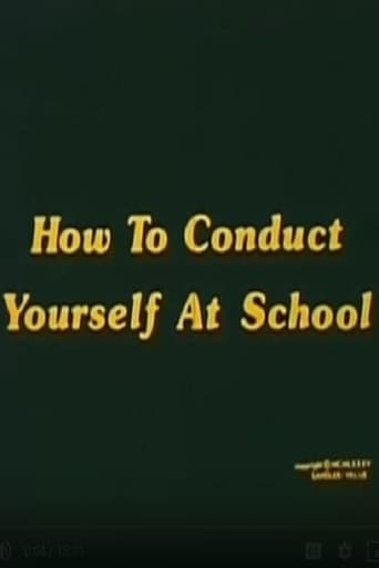 Poster of How To Conduct Yourself At School