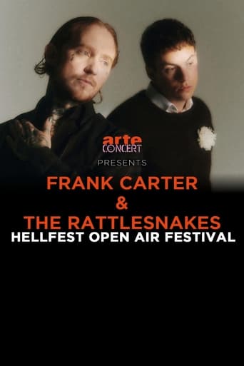 Poster of Frank Carter and the Rattlesnakes - Hellfest 2024