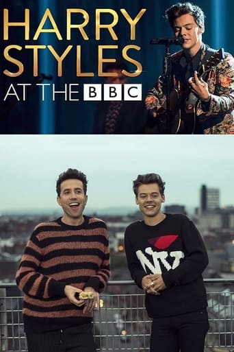 Poster of Harry Styles at the BBC