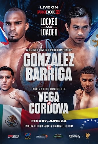 Poster of Jonathan Gonzalez vs. Mark Anthony Barriga