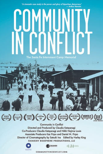 Poster of Community in Conflict: The Santa Fe Internment Camp Marker