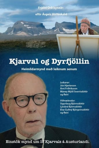 Poster of Kjarval and The Door Mountain