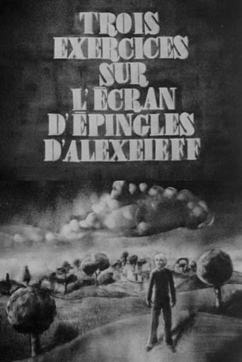 Poster of Trois exercices sur l'écran d'épingles d'Alexeieff