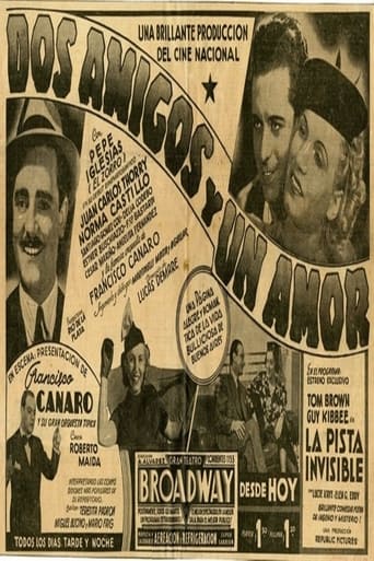 Poster of Dos amigos y un amor