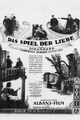 Poster of Das Spiel der Liebe