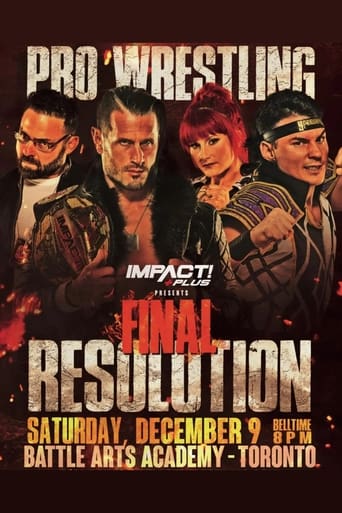 Poster of IMPACT Wrestling: Final Resolution 2023