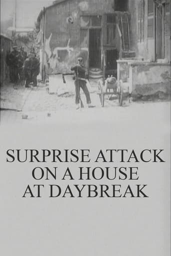 Poster of Surprise Attack on a House at Daybreak