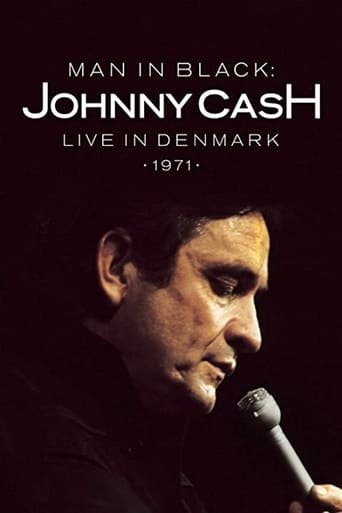 Poster of Johnny Cash: Man in Black  -  Live in Denmark 1971