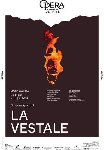 Poster of La Vestale - Opéra national de Paris