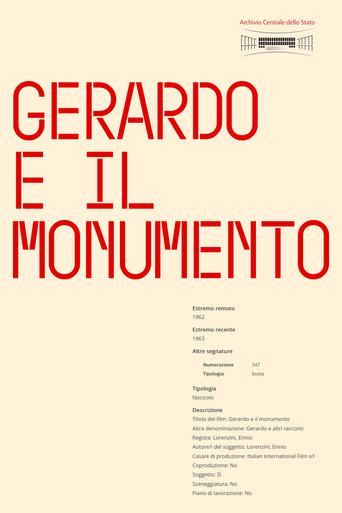 Poster of Gerardo E Il Monumento