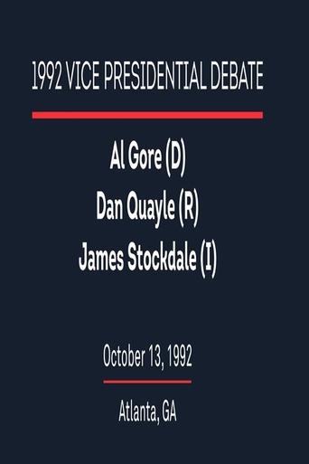 Poster of 1992 Vice Presidential Debate