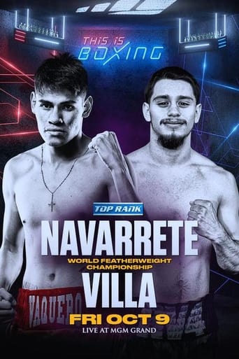 Poster of Emanuel Navarrete vs. Ruben Villa