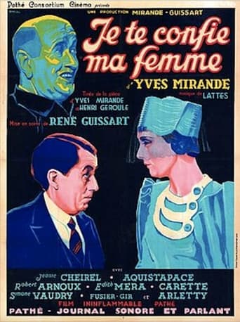 Poster of Je te confie ma femme