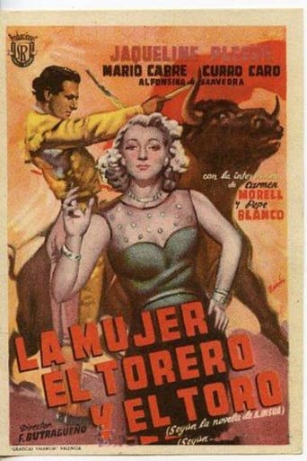 Poster of La mujer, el torero y el toro