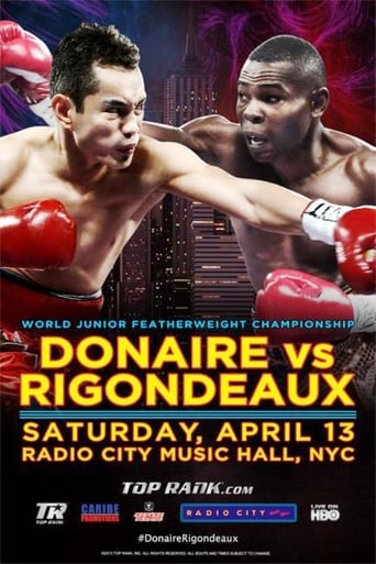 Poster of Nonito Donaire vs. Guillermo Rigondeaux