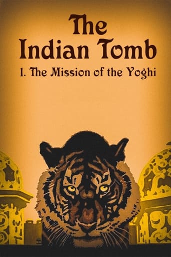 Poster of The Indian Tomb, Part I: The Mission of the Yoghi