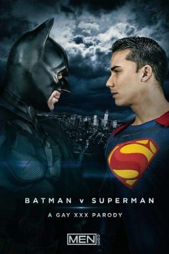 Poster of Batman v Superman: A Gay XXX Parody