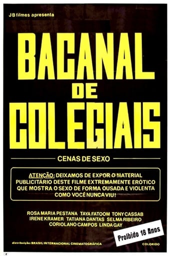 Poster of Bacanal de Colegiais