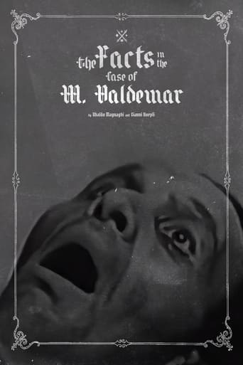 Poster of The Facts in the Case of M. Valdemar